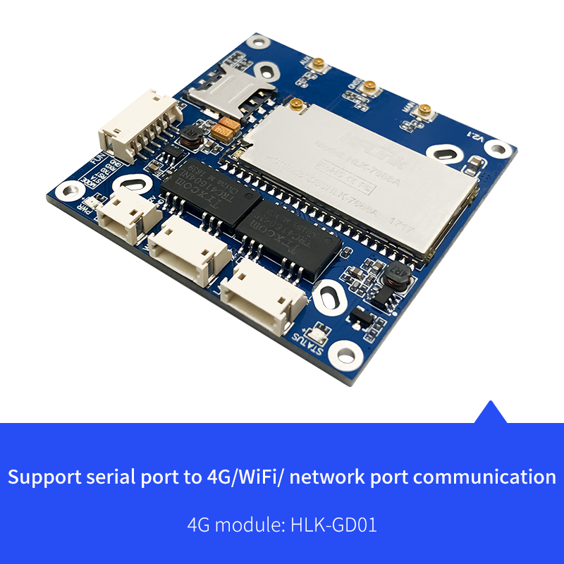 Embedded 3G/4G to network port wireless WiFi routing module GD01 MT7688A+EC20 low power consumption