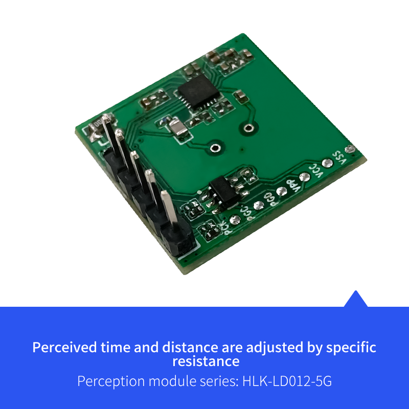 5.8G radar sensor module LD012 low-power radar module with adjustable detection distance and light sensor